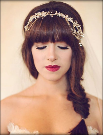 Headband para noivas, combina?