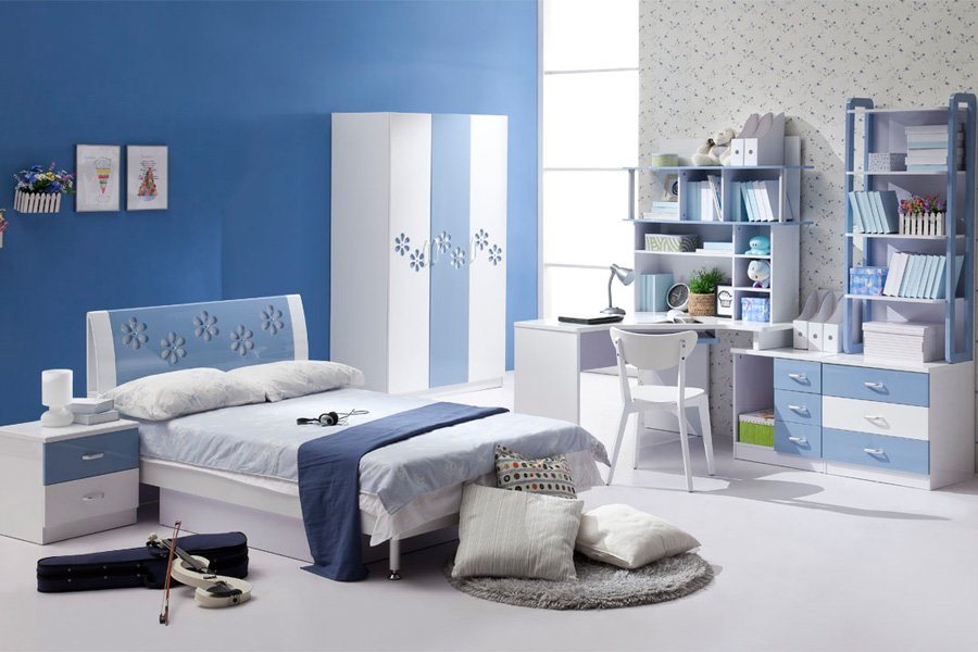 Decoração para casa azul