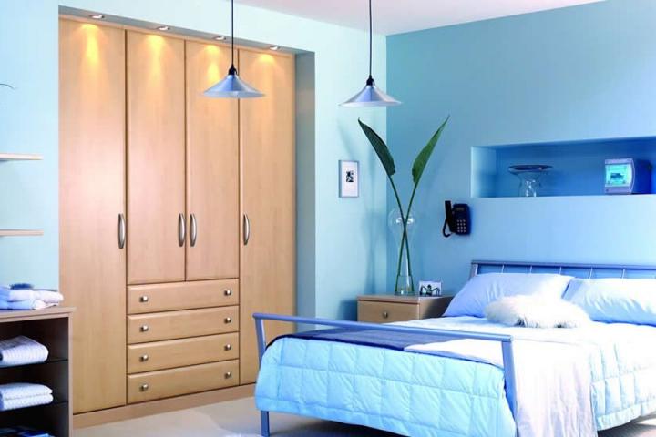 Decoração para casa azul