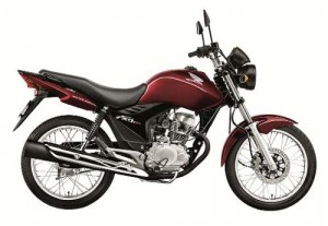 Moto CG fan Vermelha moto CG fan