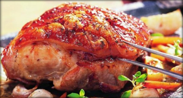 Receita de pernil de porco para o ano novo