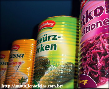 Alimentos saudáveis e industrializados