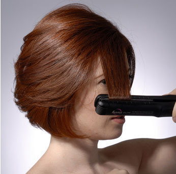 Como arrumar a franja com chapinha