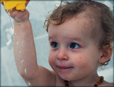Como é o banho de esponja?