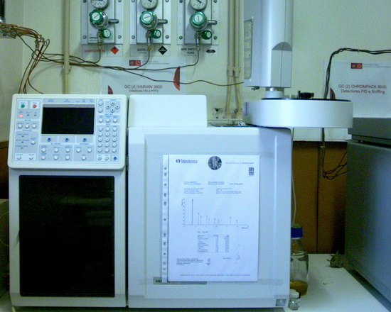 Cromatógrafia gasosa