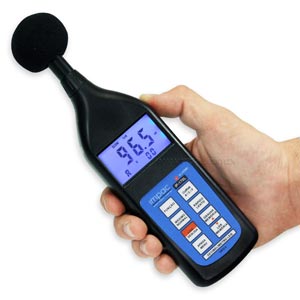 Decibelímetro. (Foto: Reprodução)