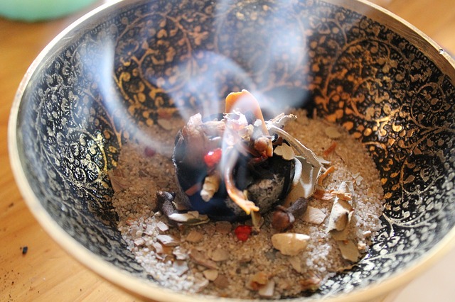 incenso para meditação