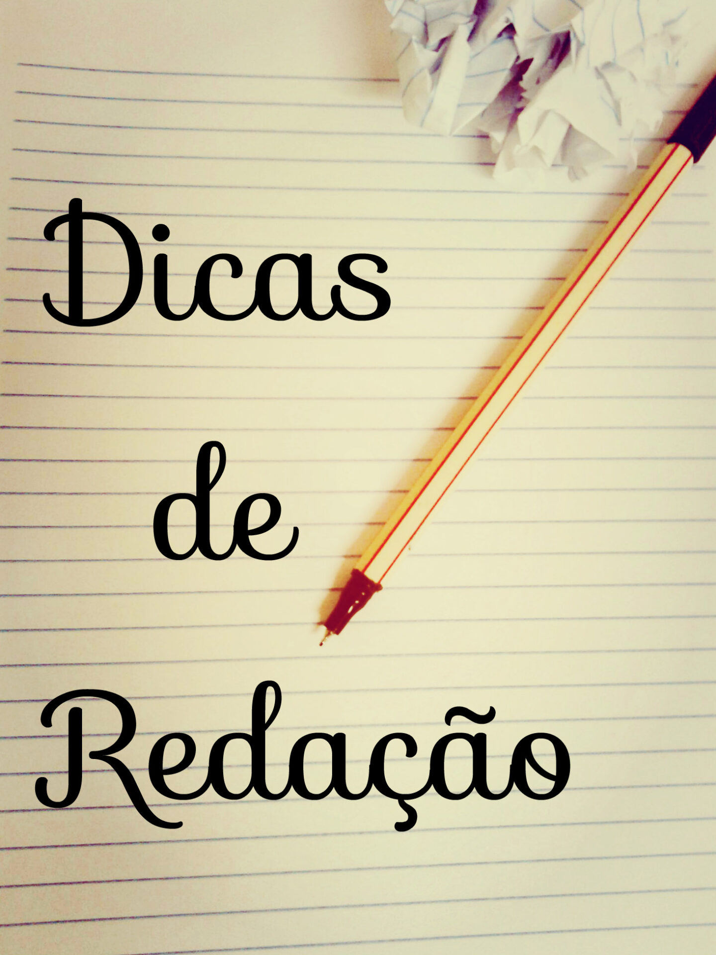 Dicas para uma boa redação no vestibular