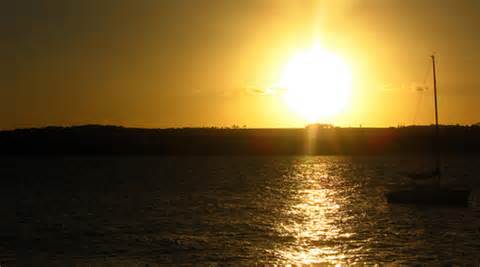 Pôr do Sol da praia do Jacaré