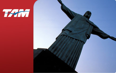 Promoção da TAM Viagens par Rio promocionais.