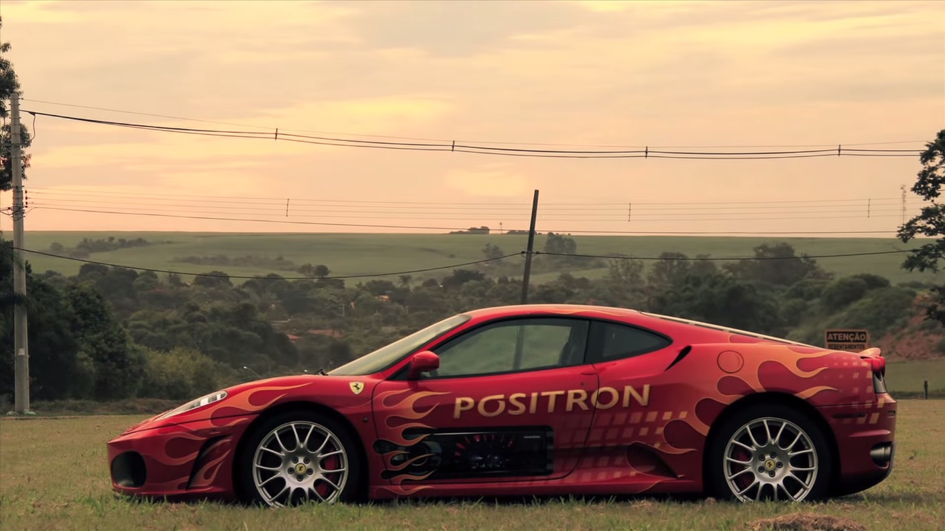promoção Ferrari pósitron
