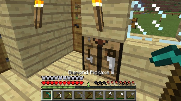 como ver durabilidade de itens em minecraft