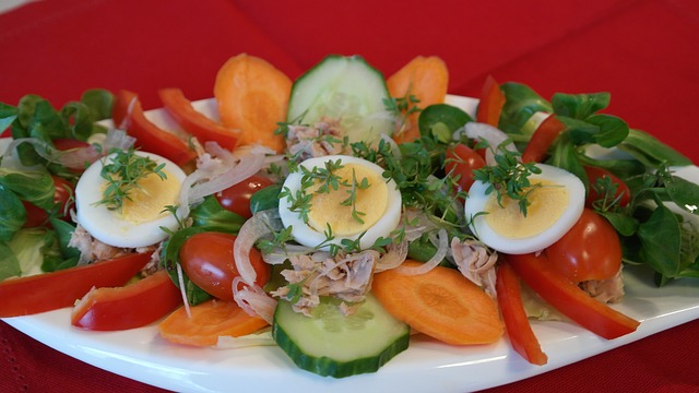Prato de salada