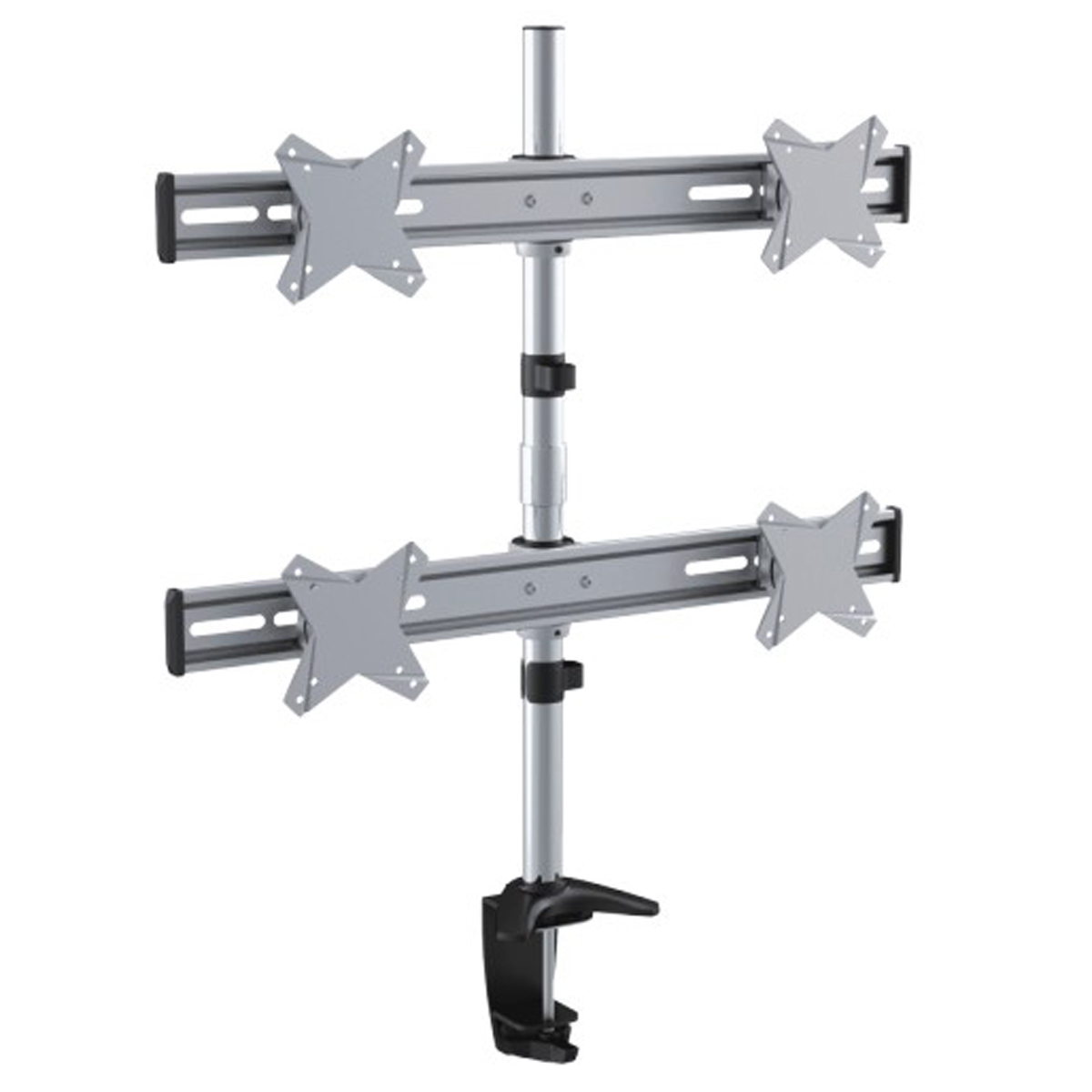 Suporte para 4 monitores lcd - Fc Noticias