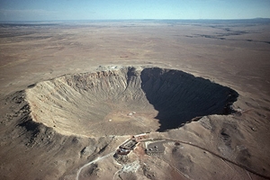 cratera do asteroide