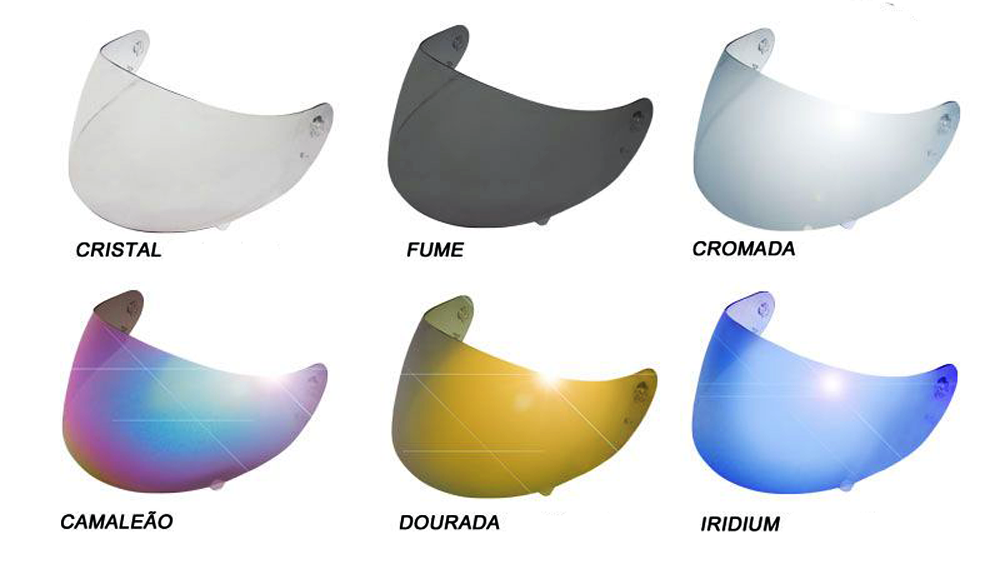 viseiras para capacete